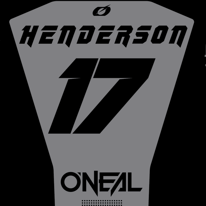 O'Neal Element Jersey Racewear Black/Gray - Custom