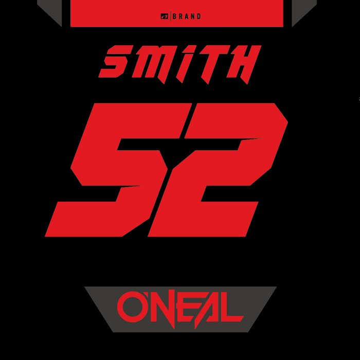 O'Neal Element Jersey Factor Black/Red - Custom