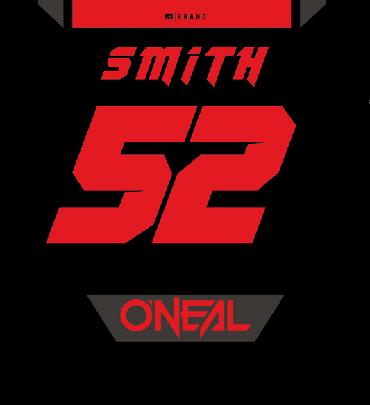 O'Neal Element Jersey Factor Black/Red - Custom