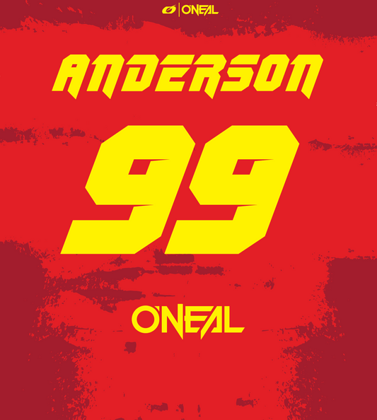 Mayhem Jersey Paint Red/Neon - Custom