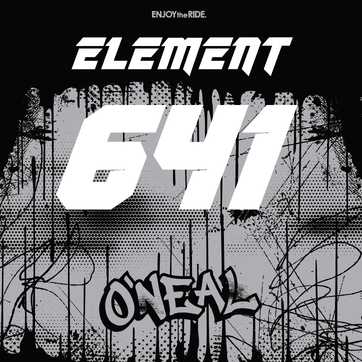 O'Neal Element Jersey Rancid Black/Gray - Custom