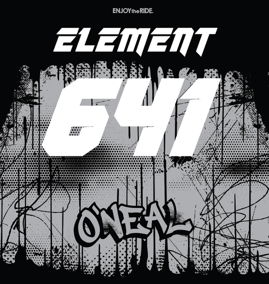 O'Neal Element Jersey Rancid Black/Gray - Custom