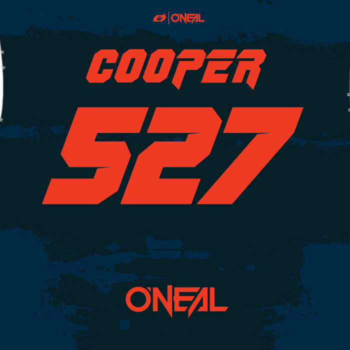 Mayhem Jersey Paint Blue/Orange - Custom