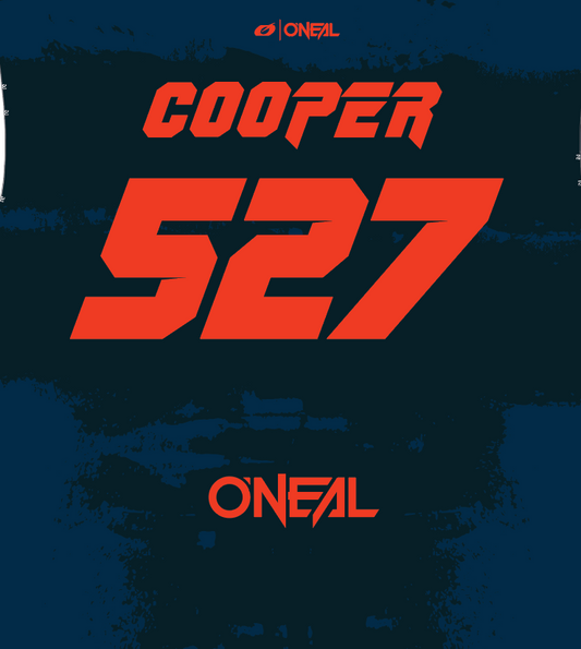 Mayhem Jersey Paint Blue/Orange - Custom