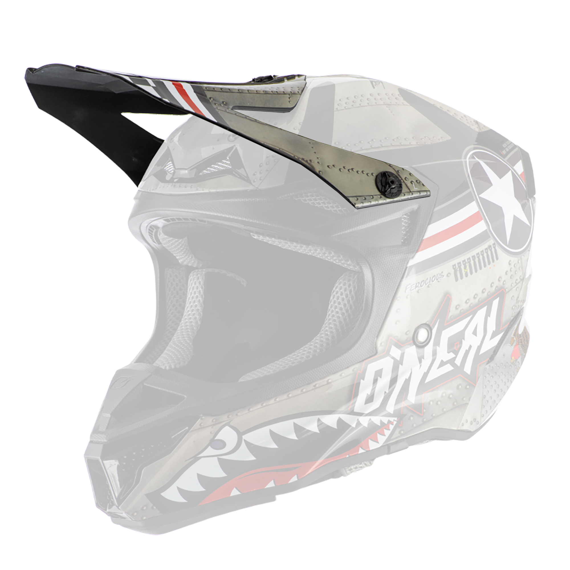 ahp atv dirt bike helmets wingman Replacement 5 SRS Wingman Helmet Visor – ONEAL USA