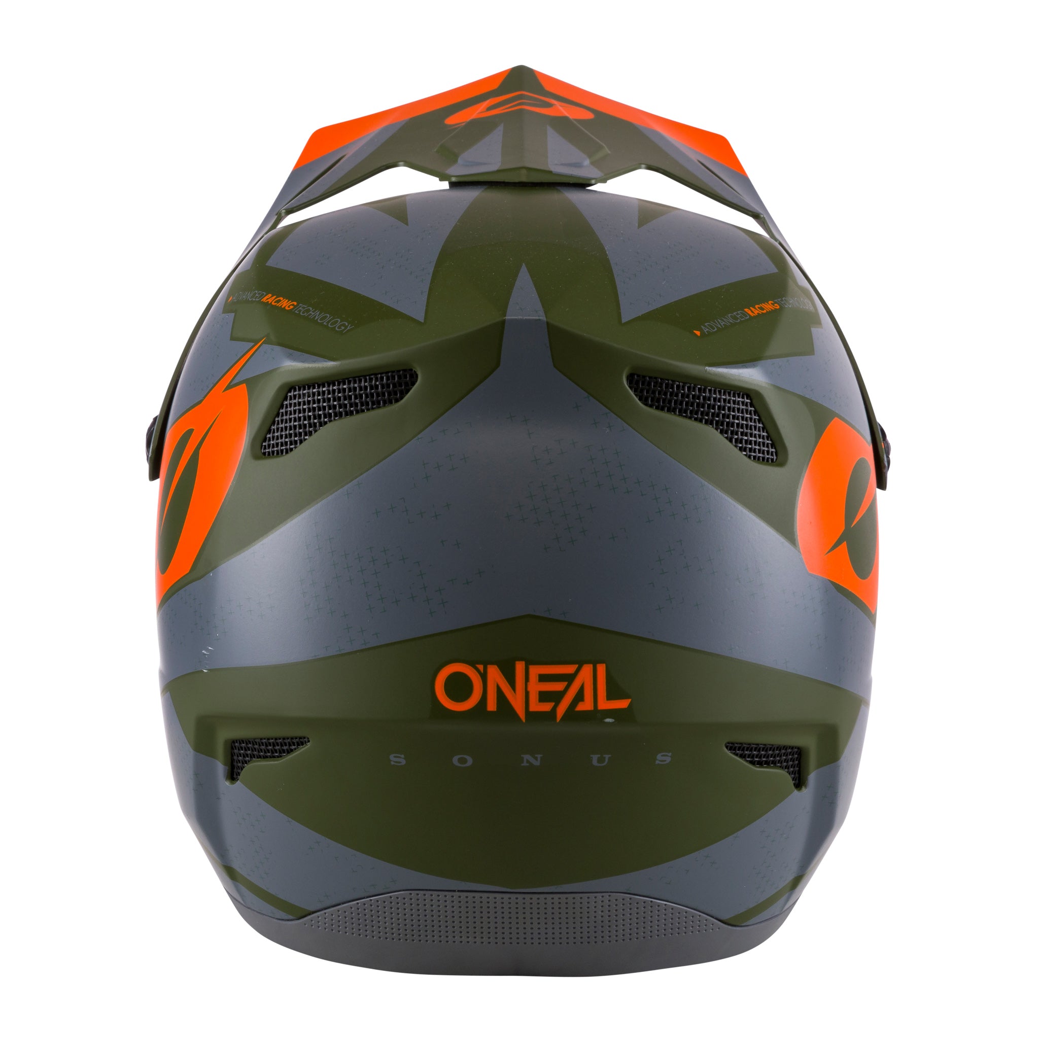 Sonus Deft Helmet Gray/Olive/Orange – ONEAL USA