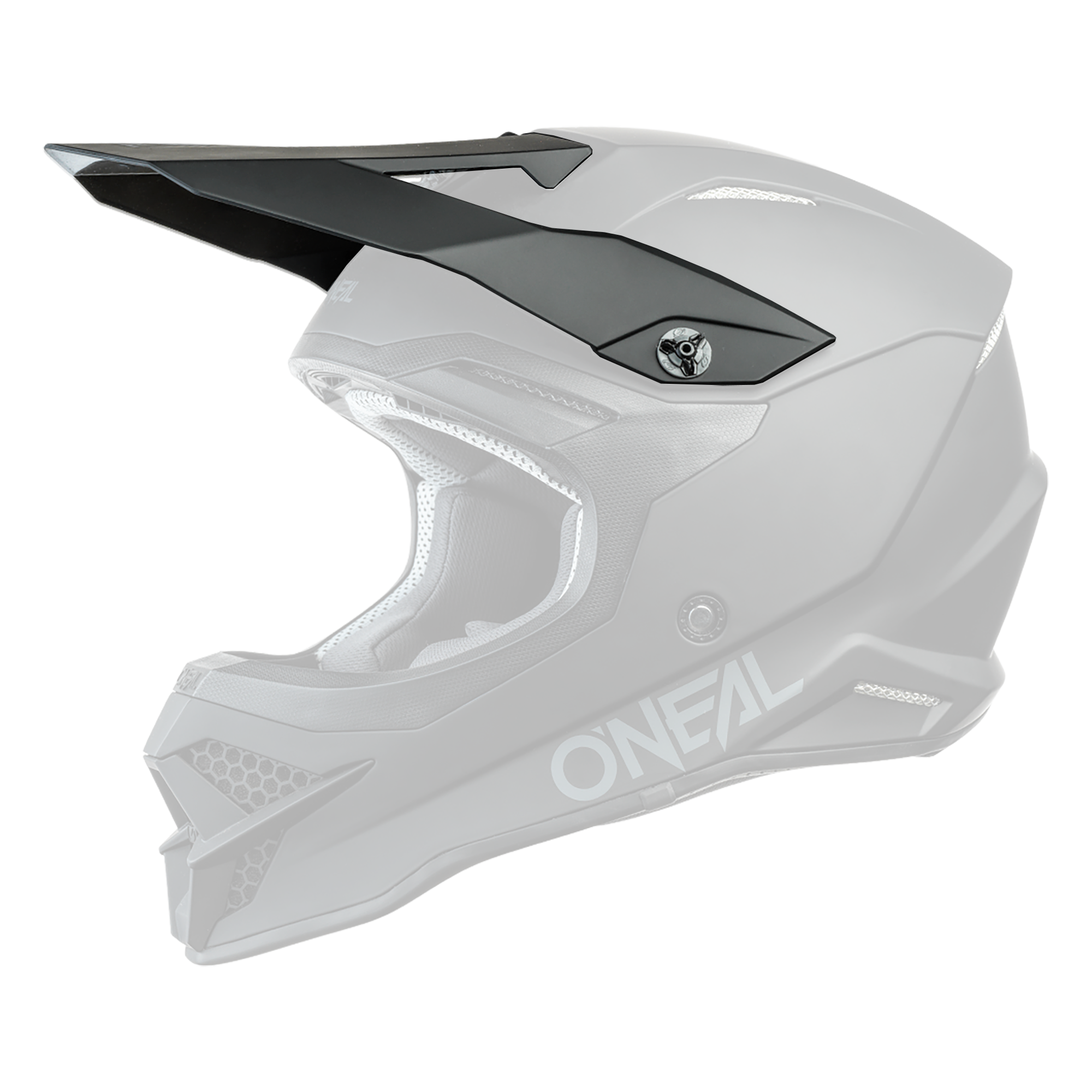 Replacement 3 SRS Flat Black Helmet Visor