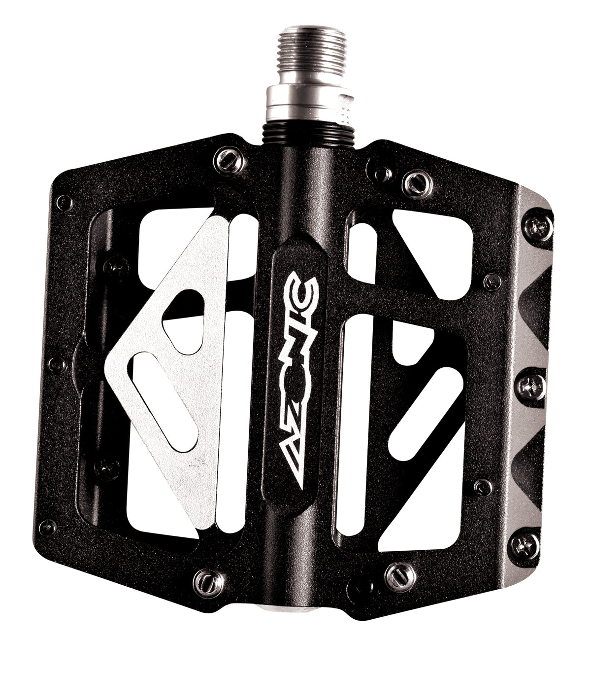 Azonic 420 Flats Pedal Anodized Black - Main Image
