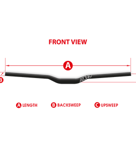 Azonic Fat 35 Bar Black/Neon