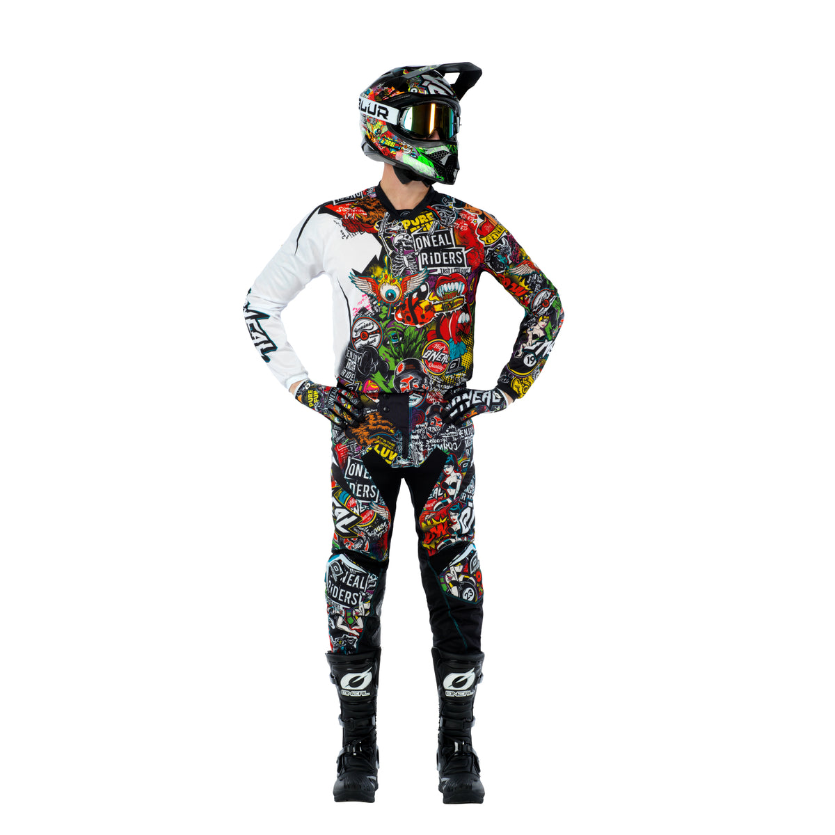 Mayhem Crank Jersey Black/Multi
