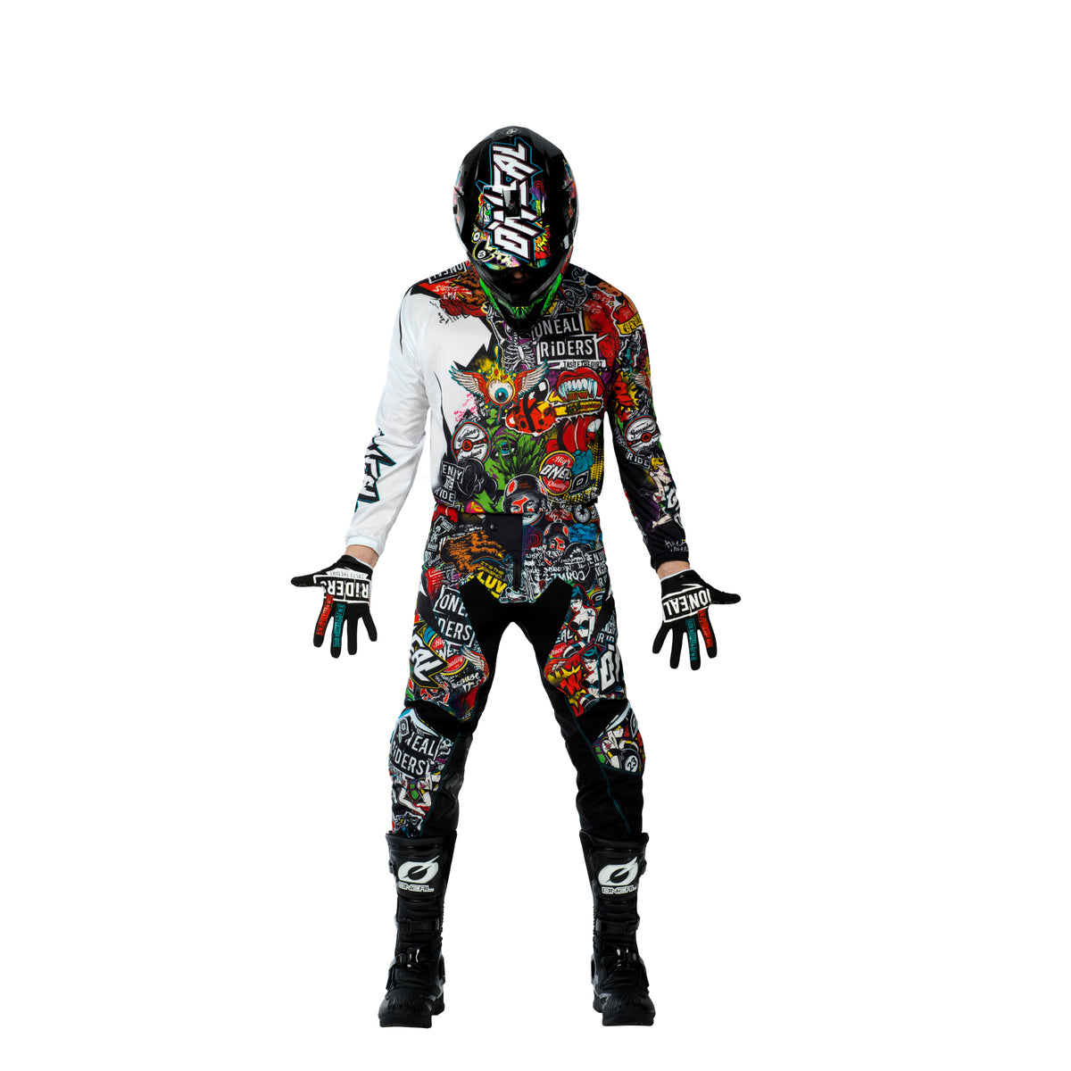 Mayhem Crank Jersey Black/Multi