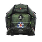 5 SRS Warhawk Helmet Black/Green