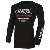 O'NEAL Element Squadron Cotton Jersey Black/Gray