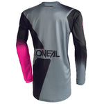 O'NEAL Girls Element Racewear Jersey Black/Gray/Pink