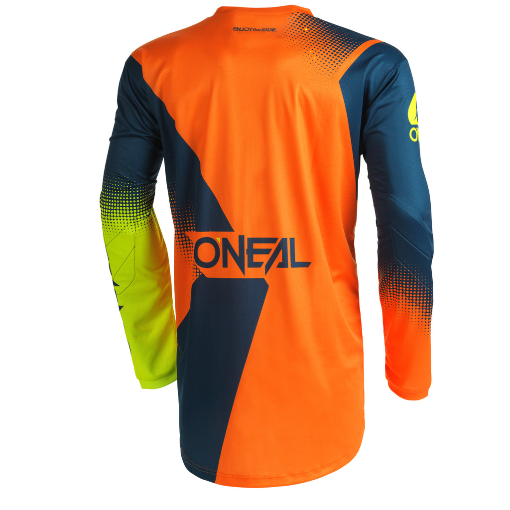  O'Neal Element Jersey Ride, Black/Blue, M : Automotive