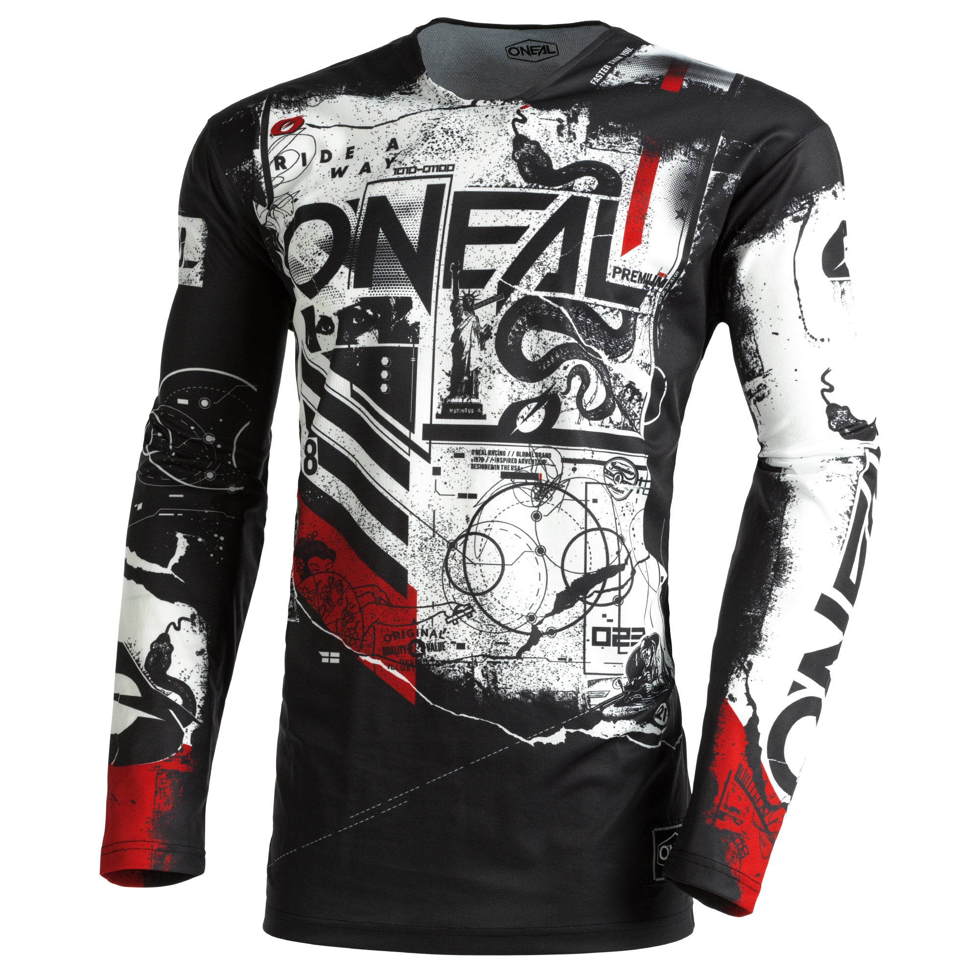 O neal jersey size chart cheap
