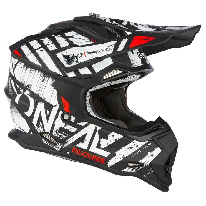 2 SRS Glitch Helmet Black/White