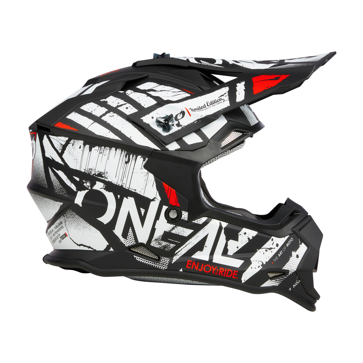 2 SRS Glitch Helmet Black/White