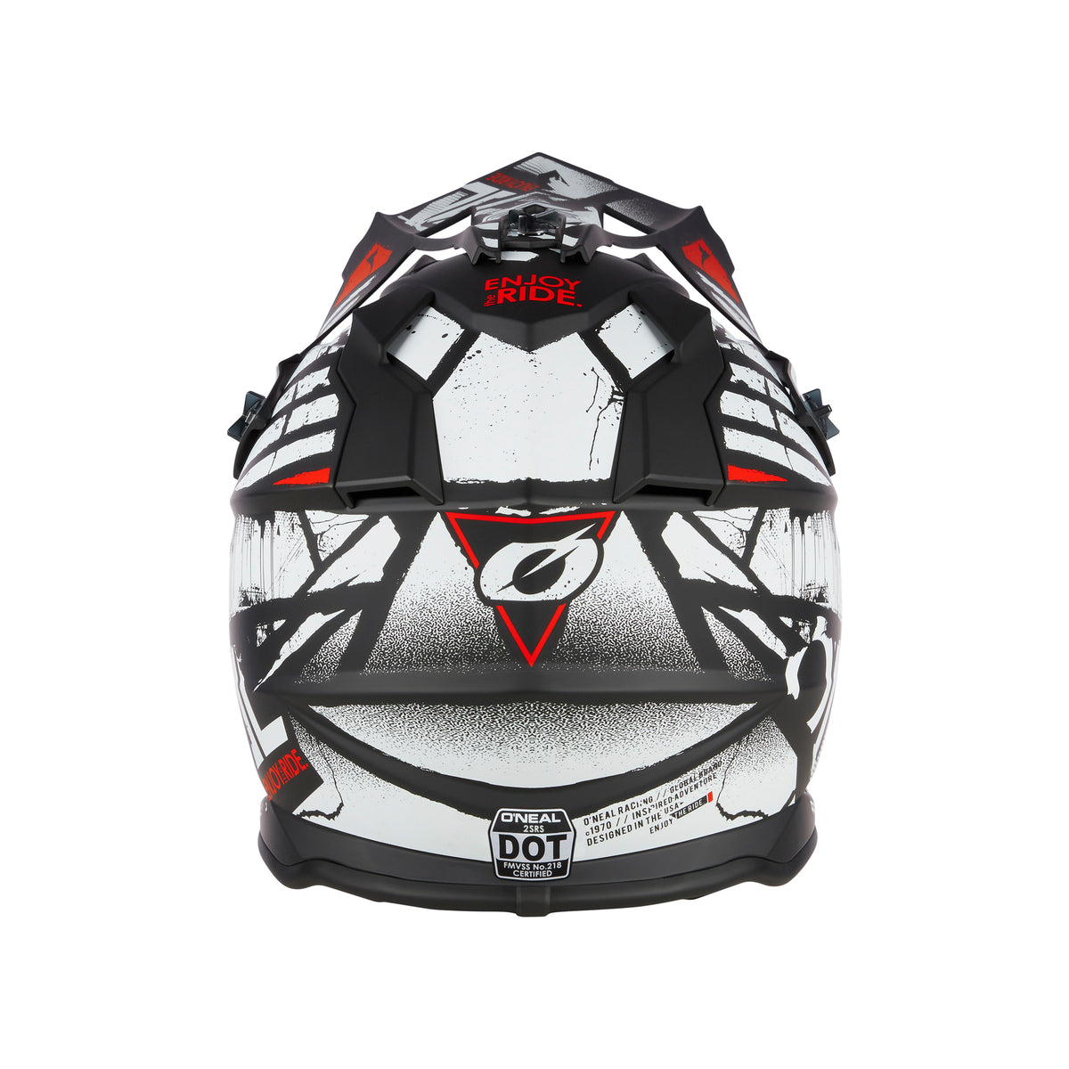 2 SRS Glitch Helmet Black/White