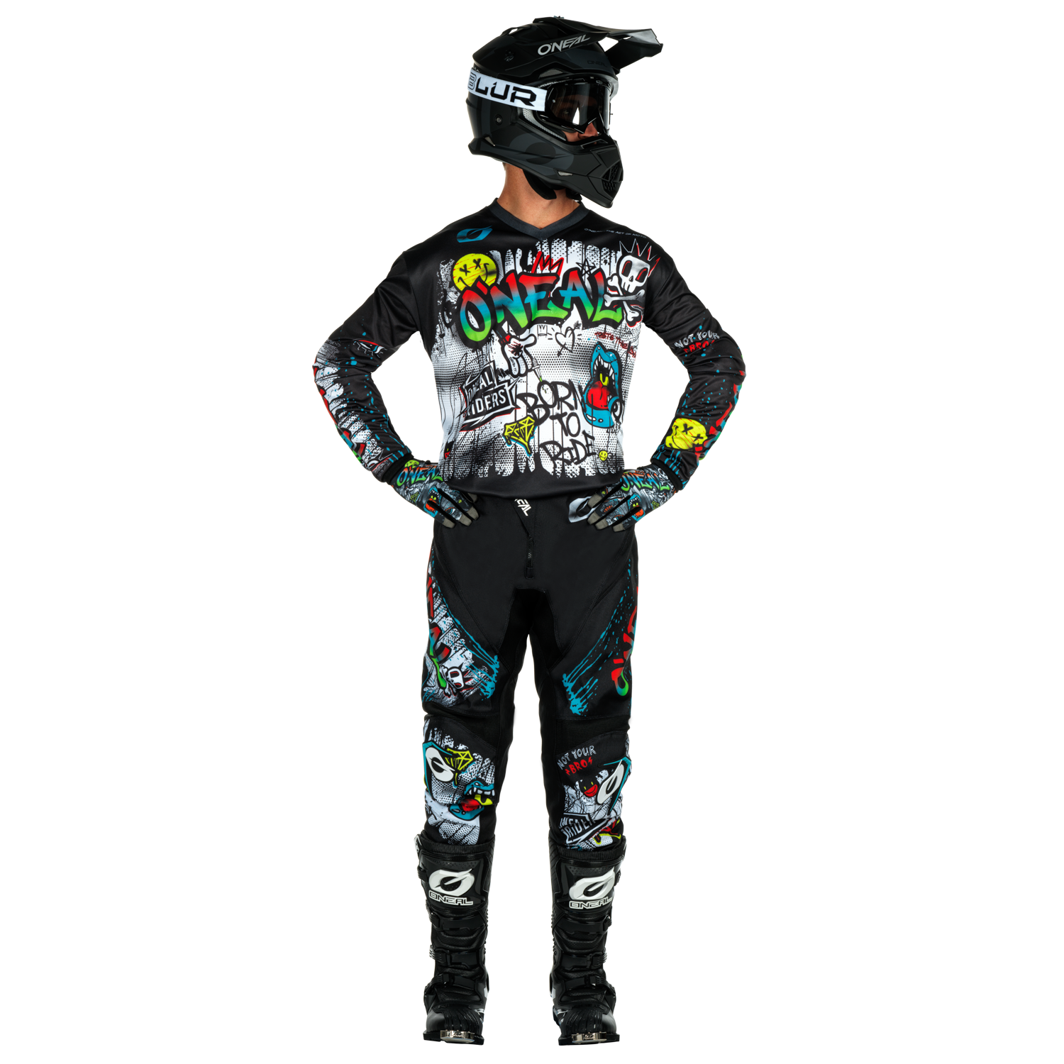 O'NEAL Element Rancid Jersey Black/White – ONEAL USA O'NEAL Element Rancid Jersey Black/White – ONEAL USA