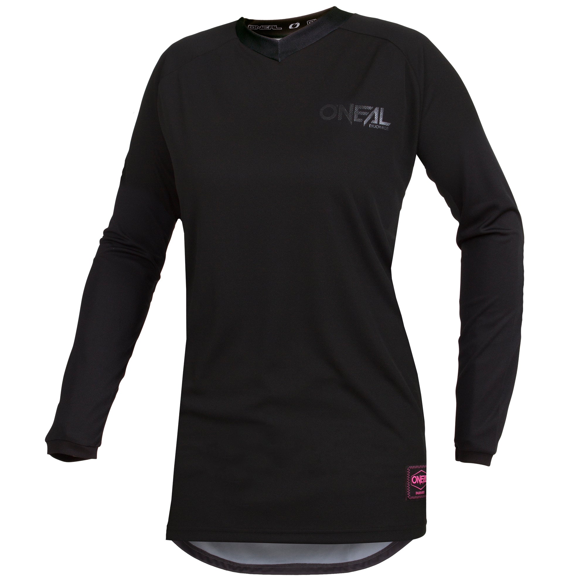 O'NEAL O Neal Element Dames Jersey MX Dames, zwart/grijs/roze, M O'NEAL O Neal Element Dames Jersey MX Dames, zwart/grijs/roze, M