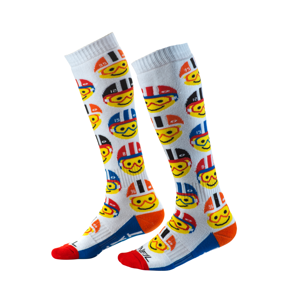 Youth Pro MX Emoji Racer Sox