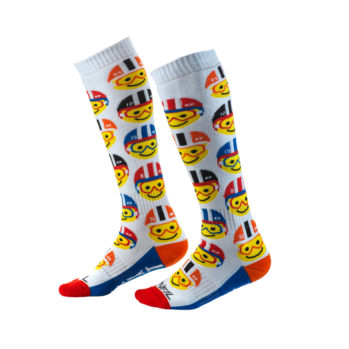 Youth Pro MX Emoji Racer Sox