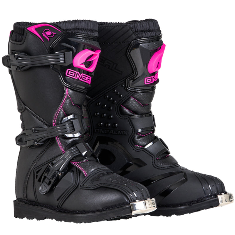 Youth Rider Boot Black/Pink